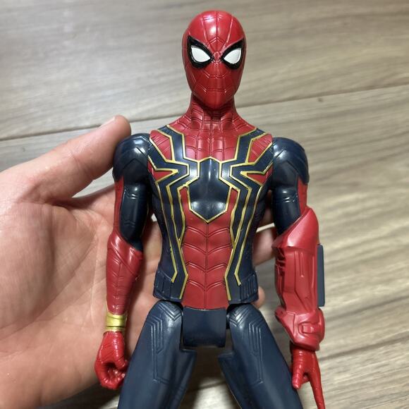 Marvel 2018 Spiderman Action Figure 12” Character Movie Toy Kids Youth Red - Picture 2 of 6